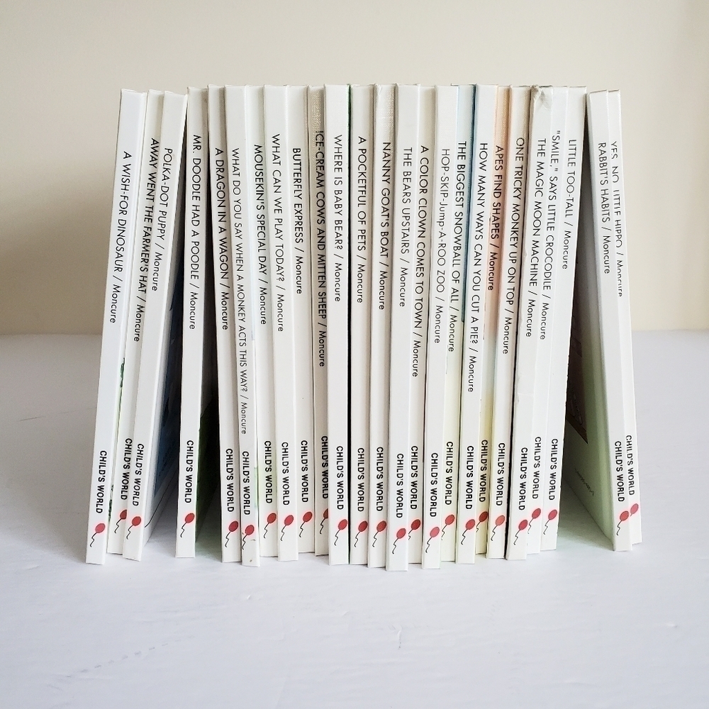 1988 Jane Belk Moncure Early Learning Magic Castle Readers 25 of 27 Book Set